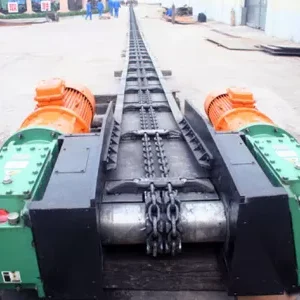 Скребковые конвейеры с высокими скребками